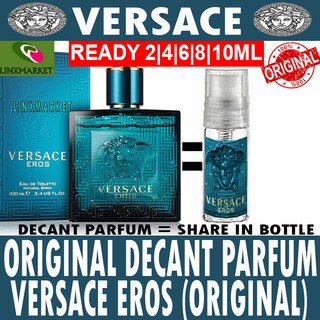 Original Decant Parfum Versace Eros for Men