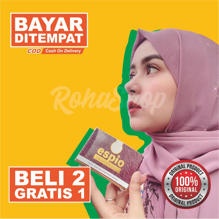 Espio Collagen soap/ gratis/ Pemutih/ collagen/ Espio