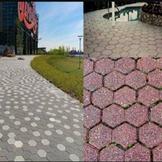 Jual Cetakan Konblok paving blok Semen Taman Hexagonal Hexagon