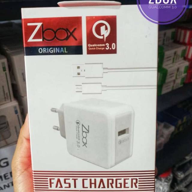 Charger Android Micro usb Qualcomm 3.0 fast charging Micro Usb Original product by Z-BOX QC3.0