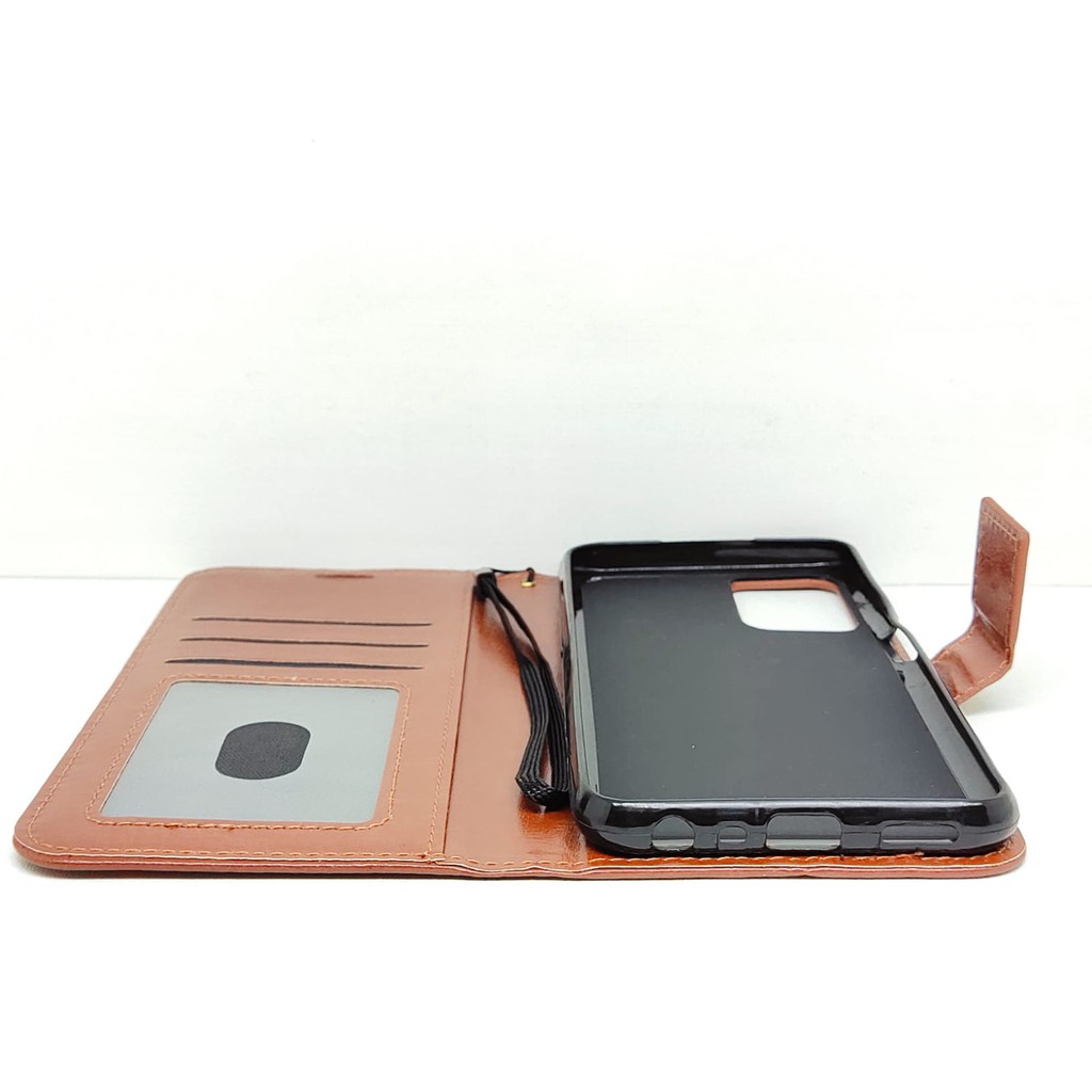 Flip Wallet Oppo A16 Oppo A54 4G FlipCover Leather Sarung HP Kulit with Slot Card