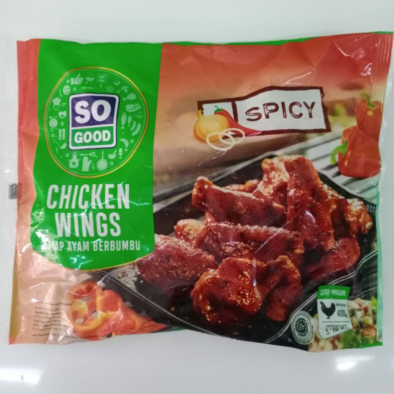 

So Good Spicy Chicken Wings 400gr