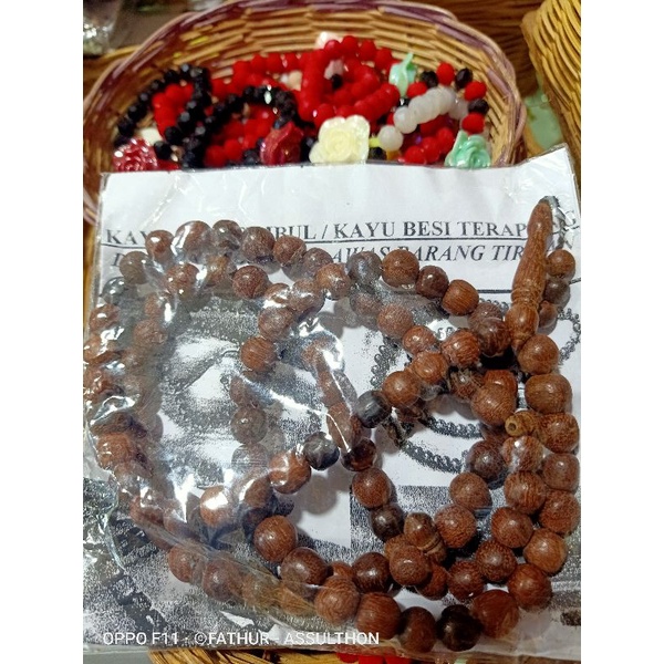 TASBIH KAYU ULIN TIMBUL