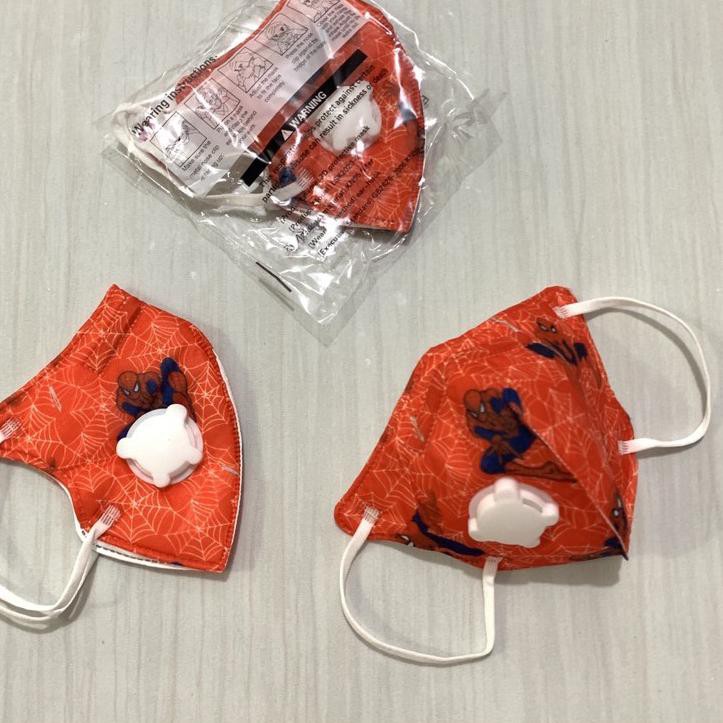 【COD】 Masker Anak KN95 / Masker Anak N95 (Bisa Dicuci)/ Masker Anak Karakter[625f2]
