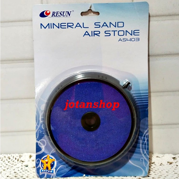 RESUN AS 403 BATU AERATOR AERASI AIRSTONE AIR STONE ROUND DONAT AS403 AQUARIUM