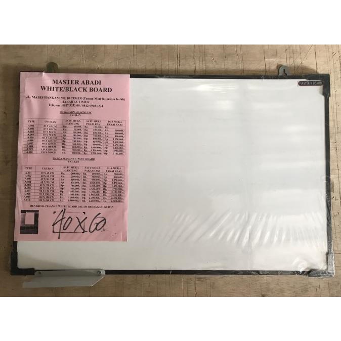 

TERBARU Papan tulis putih / white board 40cm X 60cm/PULPEN GEL/PULPEN LUCU/PULPEN 1 PACK/PENSIL WARNA/PENSIL 2B/PENGHAPUS JOYKO/PENGHAPUS LUCU/RAUTAN PENSIL PUTAR/RAUTAN ELEKTRIK/SPIDOL WARNA/SPIDOL PERMANEN/SPIDOL WHITEBOARD/CORRECTION TAPE