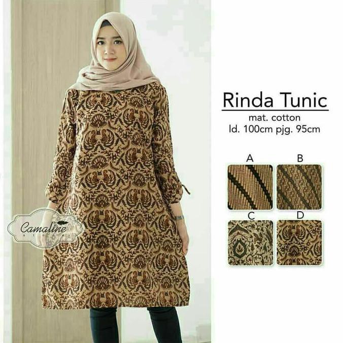 PRODUK READY... BLUS TUNIK BATIK / TUNIC BATIK / GESER YA MURAH