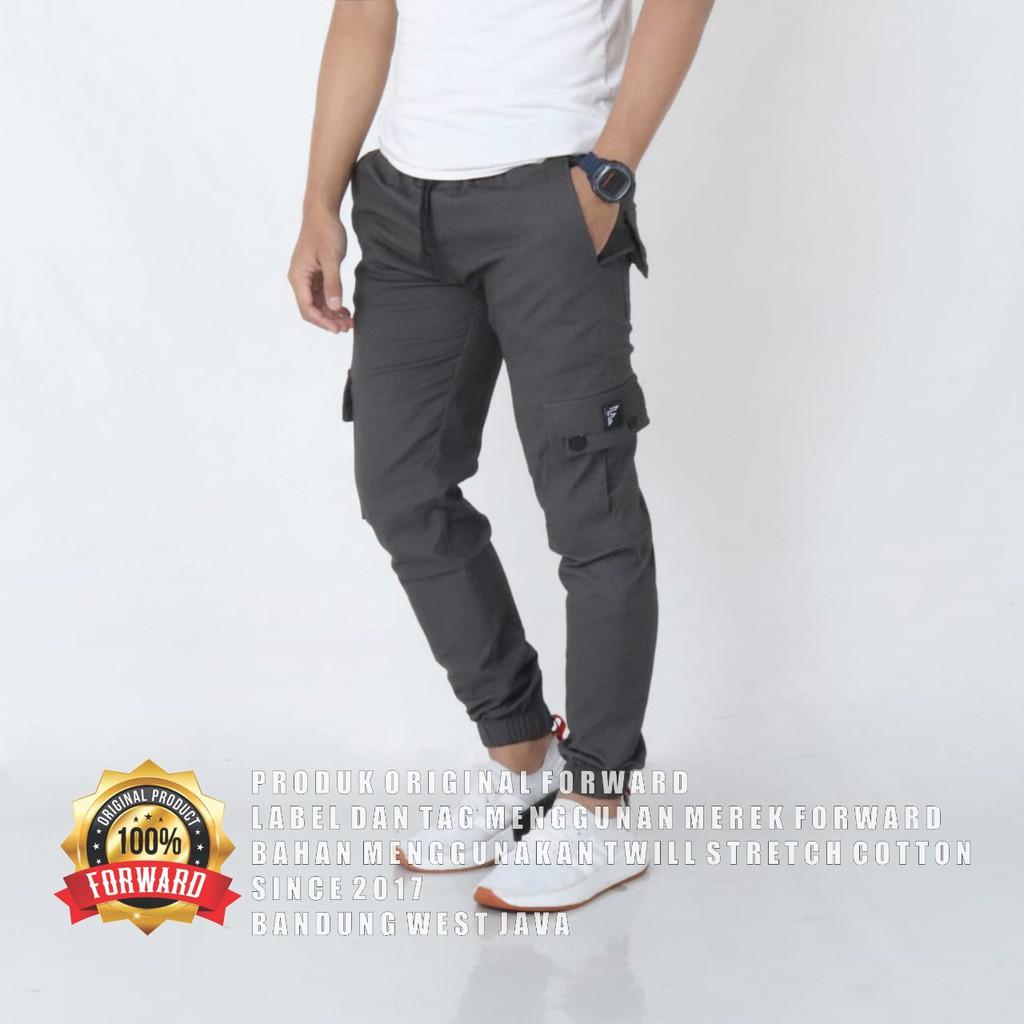 Celana Joger Jogger Cargo  Original Premium fourlayers