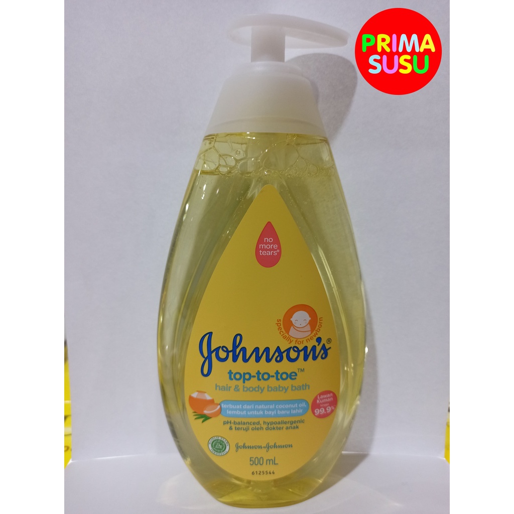 Johnson's Top-to-toe Hair &amp; Body Baby Bath 500 ML