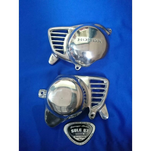 Kondom panel blok mesin kiri kanan model honda c70 bekjul pnp mesin honda grand