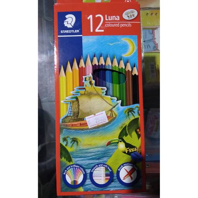 

Pensil warna Luna staedler isi 12 / pencil colour
