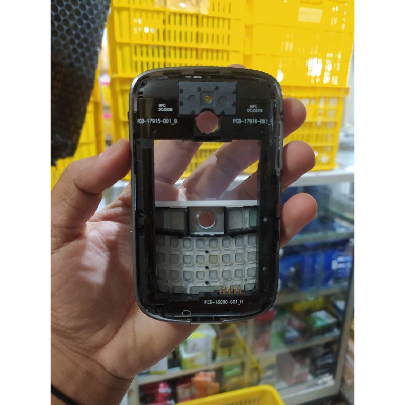 Casing Blackberry Apollo 9360 9370 Housing Blackberry Bold 9000 Fullset + Tulang Tengah