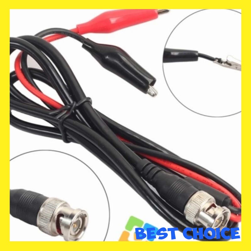 Kabel Probe Osiloscop Oscilloscope Cable Alligator Probe Buaya Clip