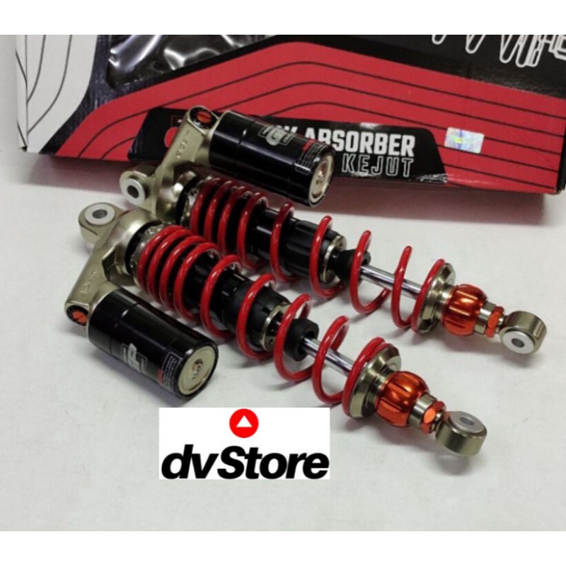 Shock ride it Gp 299 280mm,320mm,340mm,360mm rx king,jupiter z,fizr,tiger,dll-Red/titan