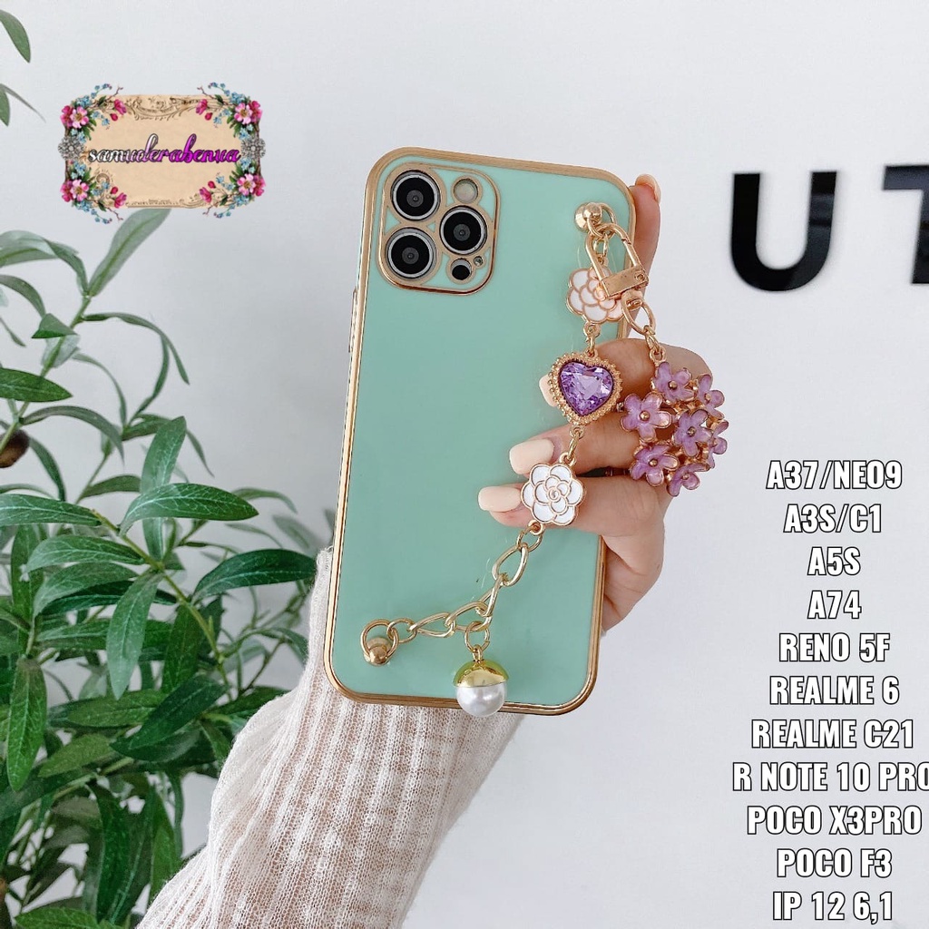 Y011 SOFTCASE SHINE RANTAI PLATING CASE RANTAI DIINAMI IPHONE 12 6,1 SB3611