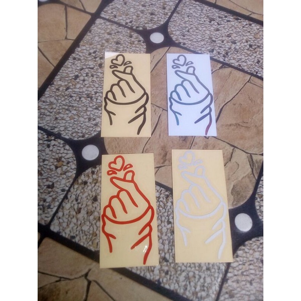 

sticker sarang heo cutting