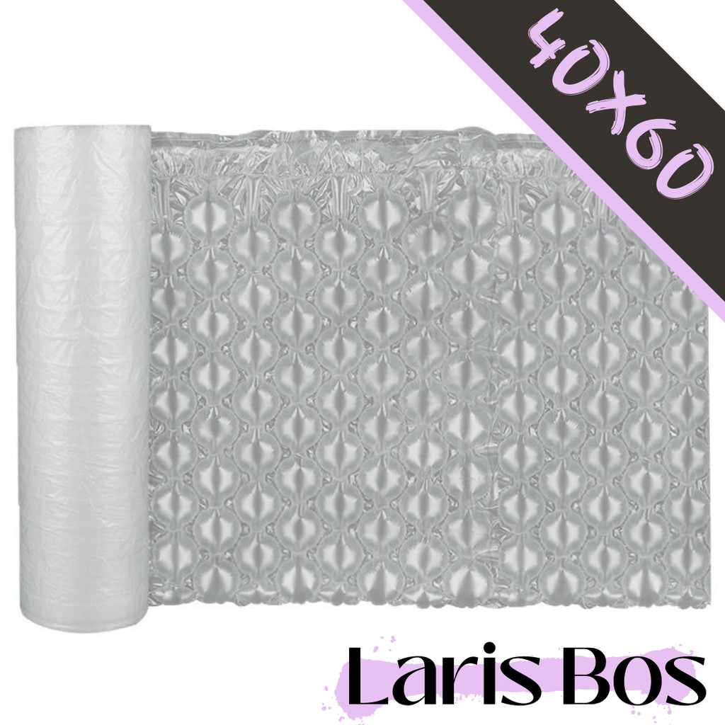 

Bubble Wrap Boba 40x60 Inflatable Roll / Poly Air Bag Cushion Packing