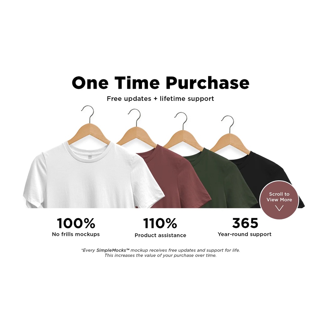 Womens Relaxed Tee Mockup