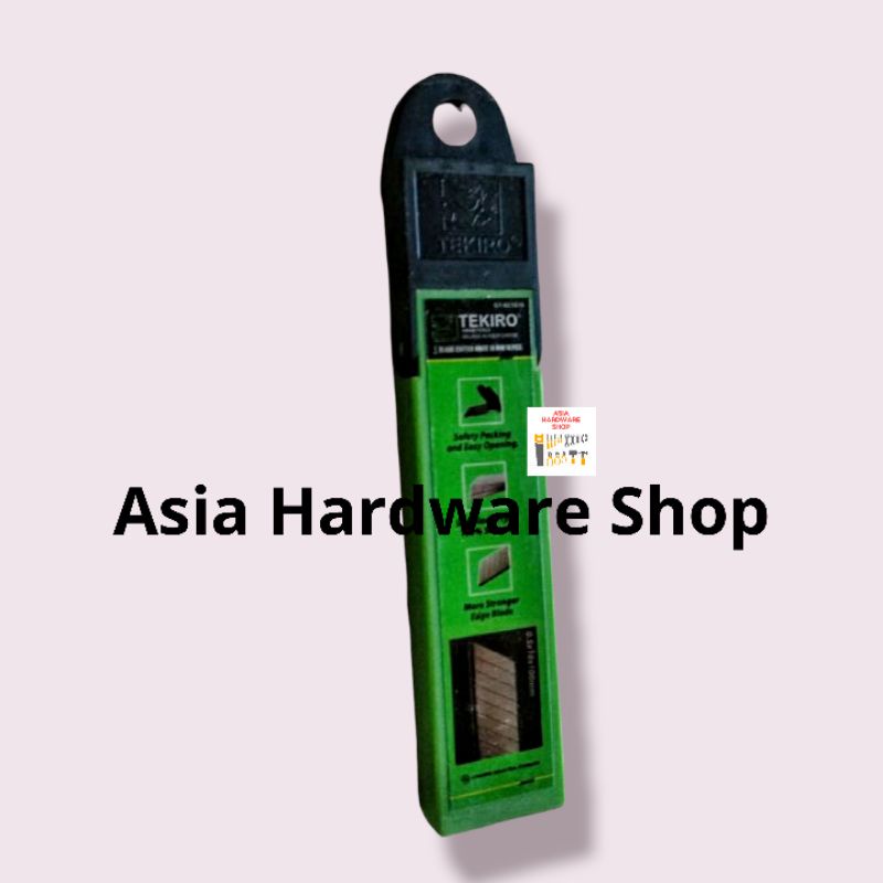 

Isi Refill Pisau Cutter Besar TEKIRO 18 mm Isi 10 Pcs