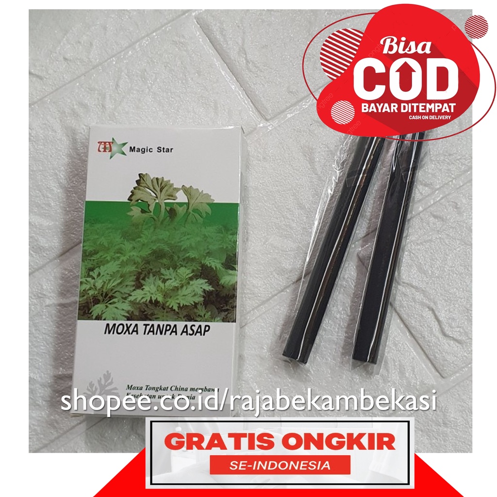 Moksa Roll TANPA Asap Magicstar / Moxa Akupuntur / Moxa Stick