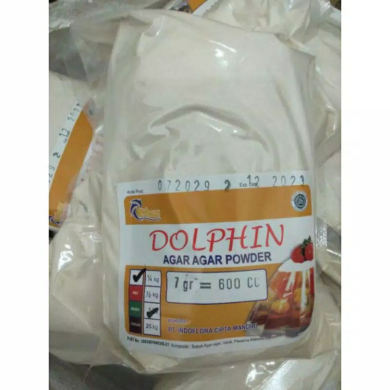 

Agar-agar Dolphin repack 100gr