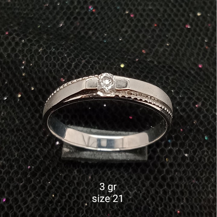 Cincin Emas 17K - 3 gr Kadar 750 - 1524