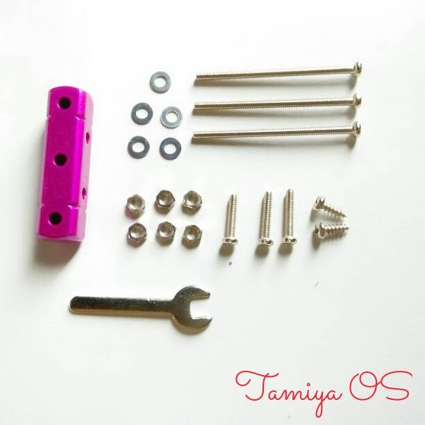 Rep. Tamiya Mass Damper Block Rear - Pemberat