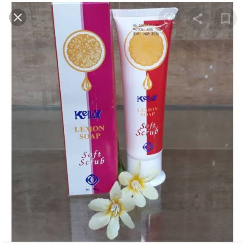 Kelly lemon soap soft scrub