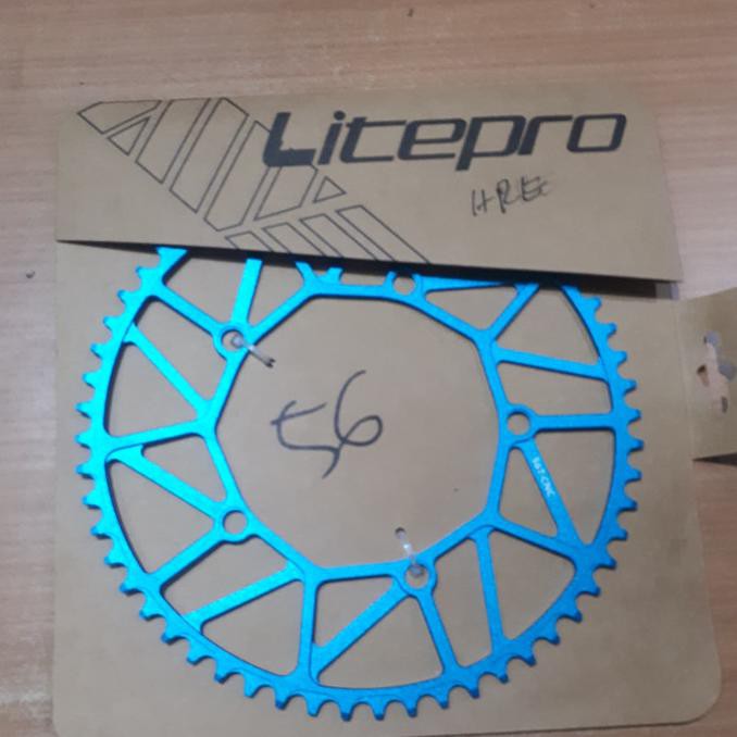 All About Gowess_ Chain Ring Crank Sepeda Litepro 52T/54T/56T