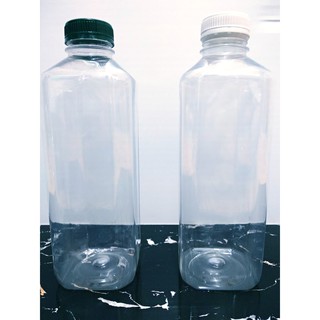 Download Botol Plastik Kale 1 liter KOTAK / KICK SQUARE 1.000 ml + Segel | Shopee Indonesia