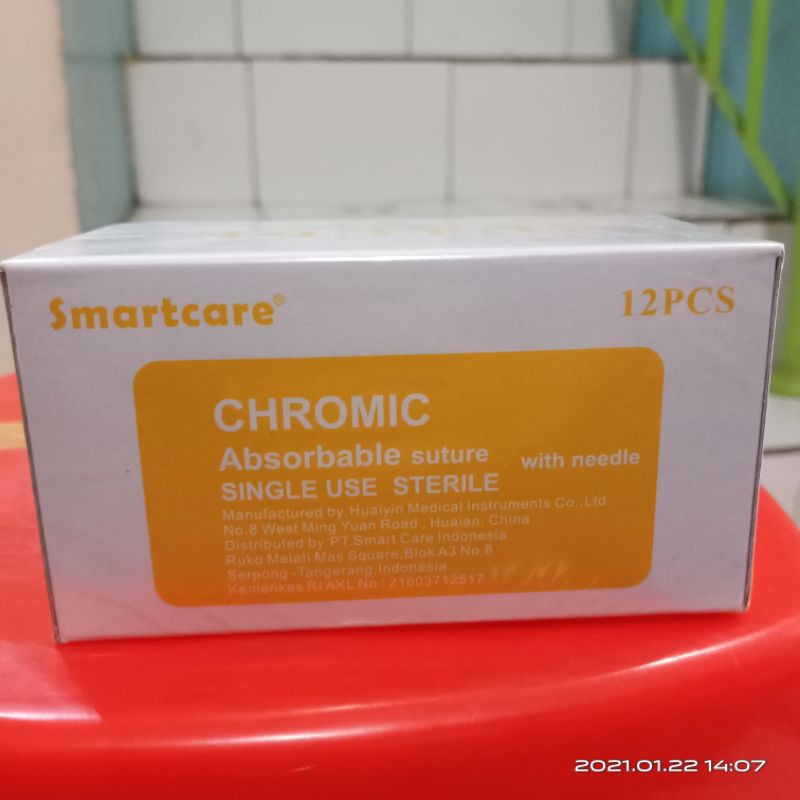 Catgut Chromic 4/0 Smartcare PERBOX