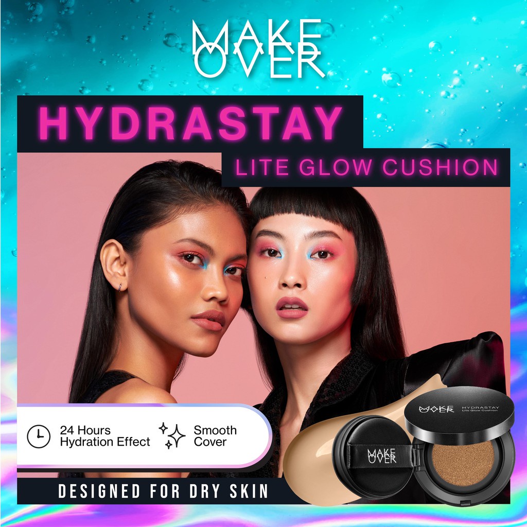 MAKE OVER Hydrastay Lite Glow Cushion 15g Makeover