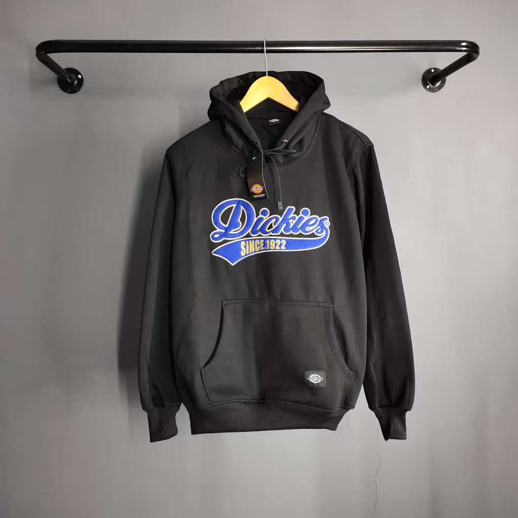 Hoodie Dickies Full Lebel &amp; Hantag // Jaket Sweater Dickies Full Bordir Premium Quality