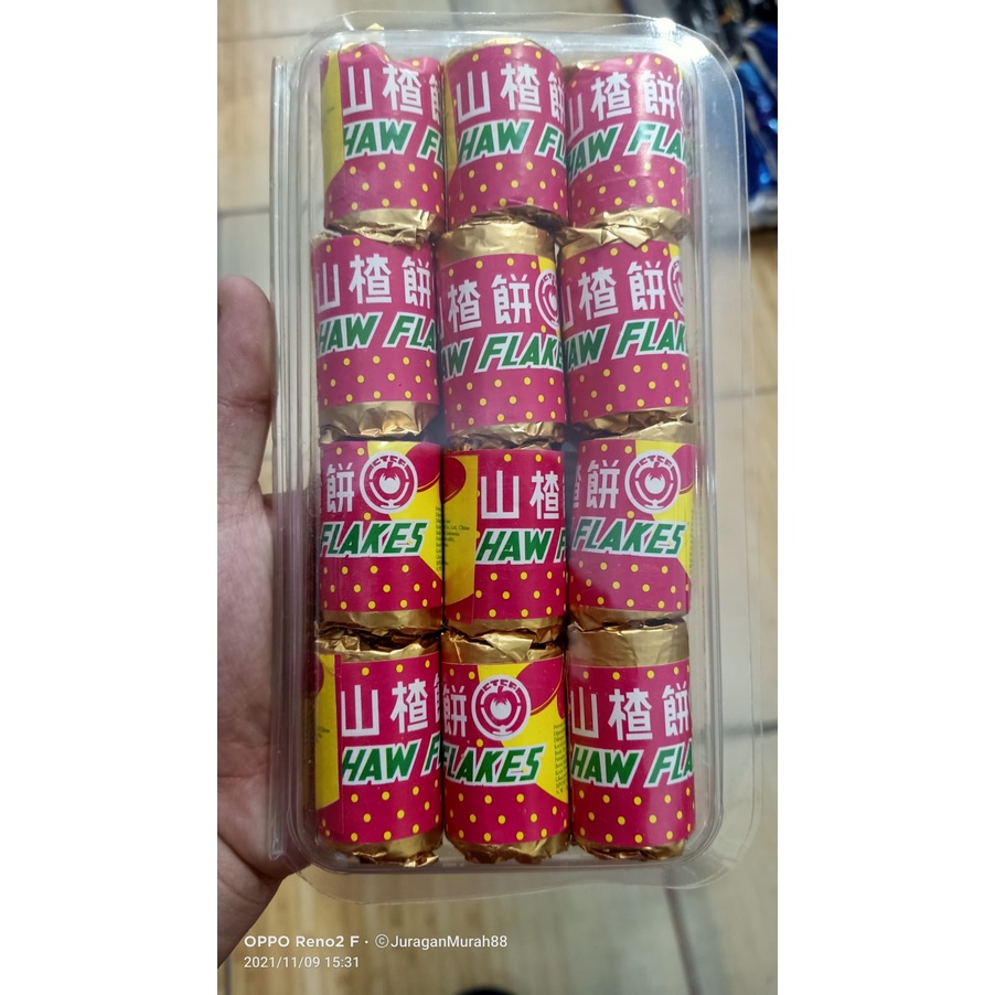 

12s Haw Flakes Besar/ Permen Buah Sanca 300Gram