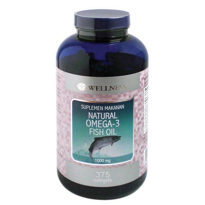 BAYAR DITEMPAT]] Wellness Omega 3 Fish Oil - 375 Softgel SALE Kode 225
