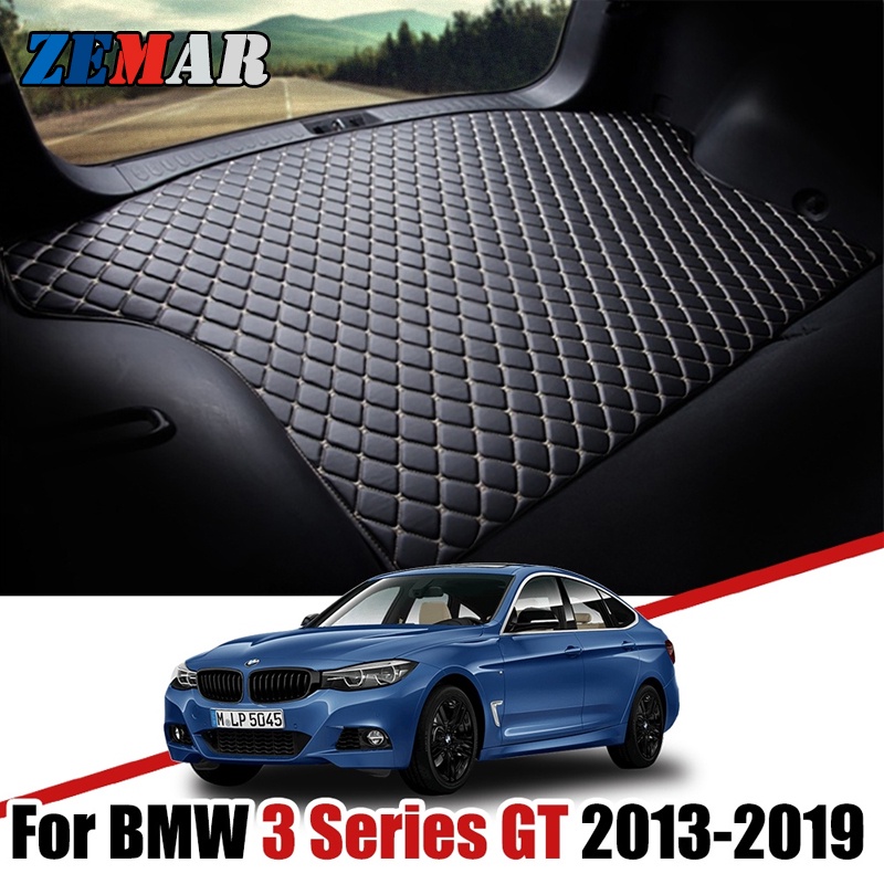 Pad Cover Bagasi Mobil Bahan Kulit Untuk BMW F34 3 Series GT Gran Turismo GT3 2013-2019