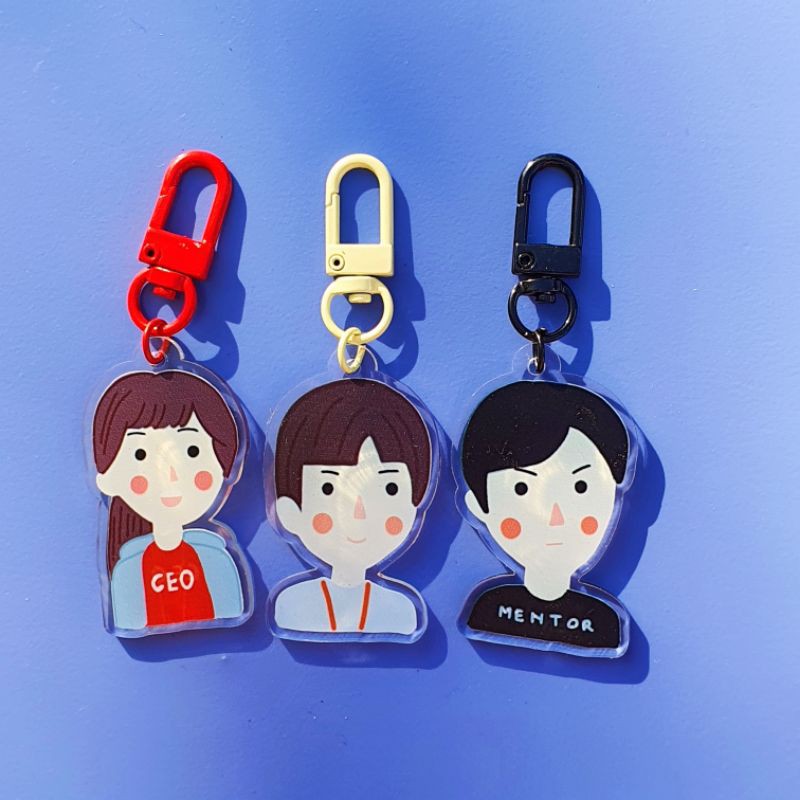 Start up Keychain Dalmi Dosan Jipyeong gantungan kunci startup