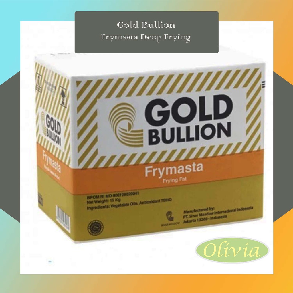 

Gold Bullion Frymasta Deep Frying/minyak Padat 1 Kg