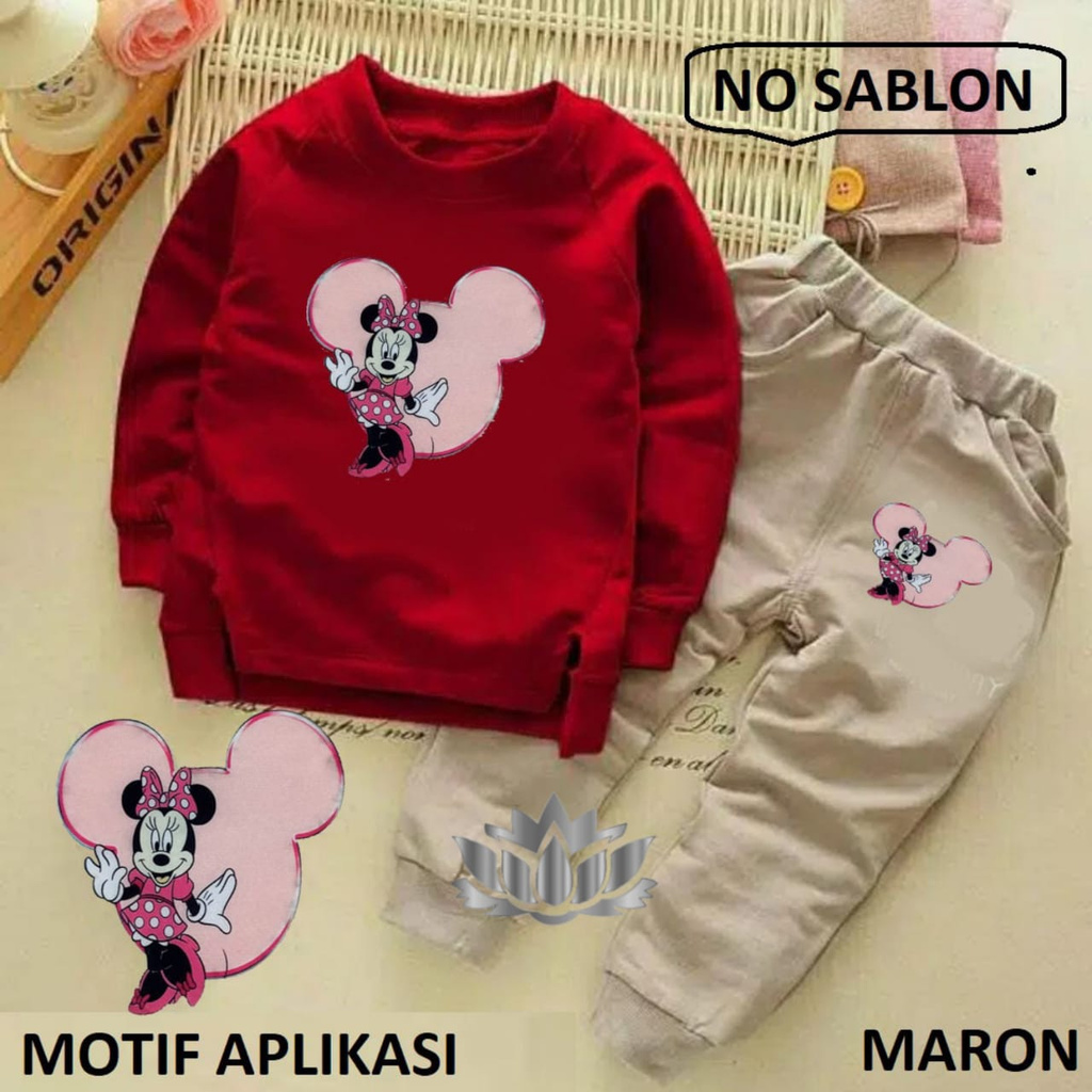 VGN SETELAN MICKEY REST / PAKAIAN ANAK-ANAK / FASHION ANAK-ANAK / SETELAN ANAK TERMURAH / SET ANAK