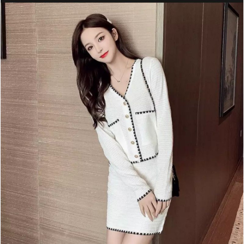 baju Korea sweater rajut baju rajut sweater Korea Korean style atasan korea baju lengan panjang