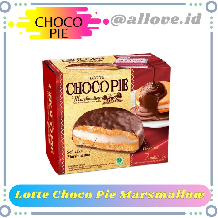 

Lotte Choco Pie Marsmallow 2'S 56 Gr