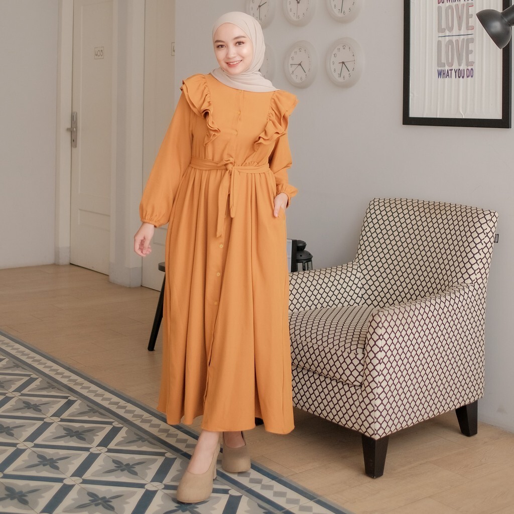 ZavinkaBe Dress Koleksi Gamis Wanita Baju Bandung Grosir