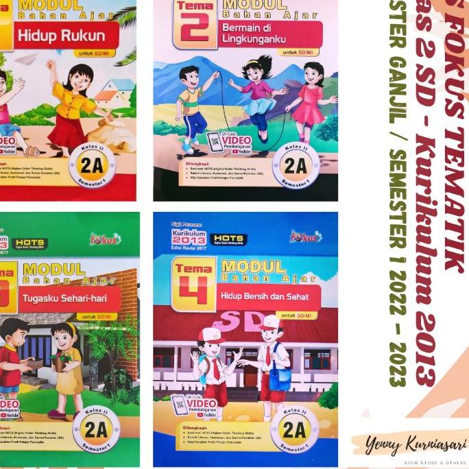 Buruan Beli LKS Fokus Tematik Kelas 2 SD paling murah