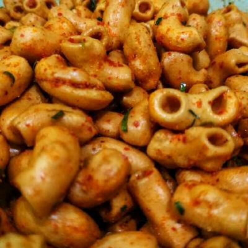 

Krupuk Makaroni Pedas isi 250gr - 1Kg
