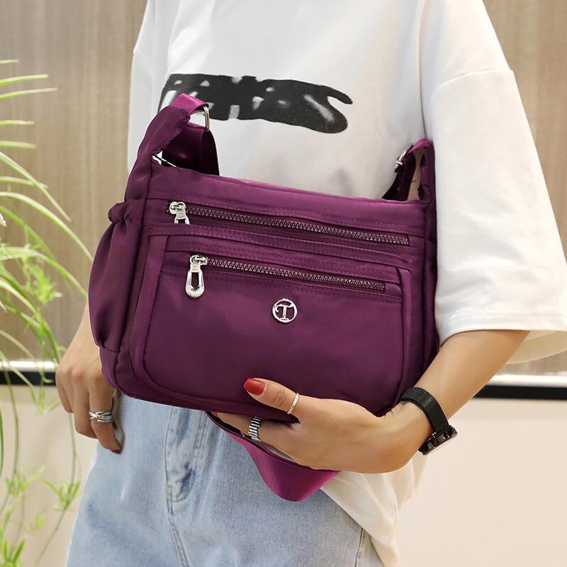 Tas Selempang Wanita / Tas Selempang Nylon Wanita Waterproof NJ79