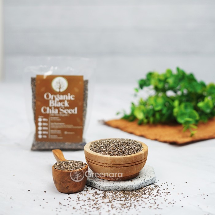 

q20w1q1qw Organic Black Chia Seed 100Gr / Chiaseed Hitam Organik Dscscv