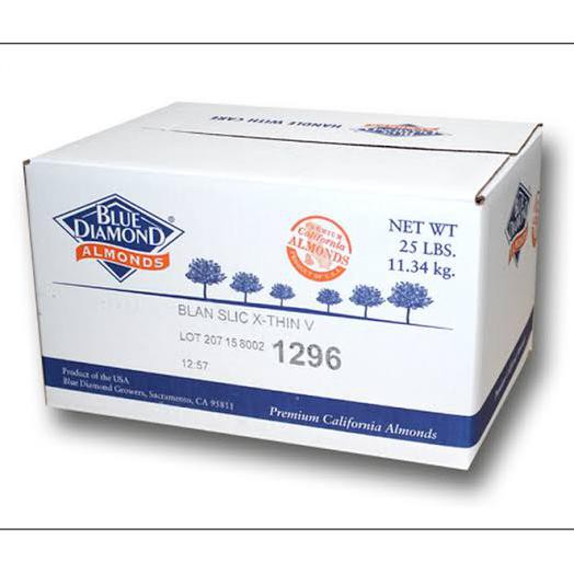 

Kacang Almond Slice Mentah Import 11,34Kg - Blue Diamond Bibisale318