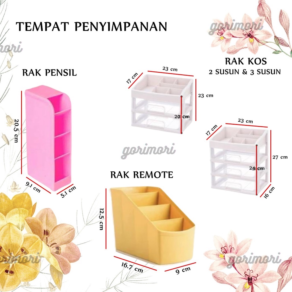 

[] RAK MINI 4 SEKAT TEMPAT PENYIMPANAN ALAT TULIS - MINI RACK