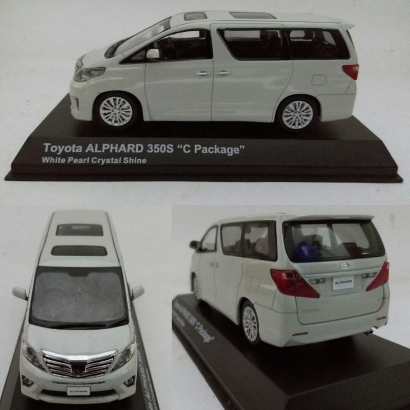 diecast alphard 350 C kyosho limited