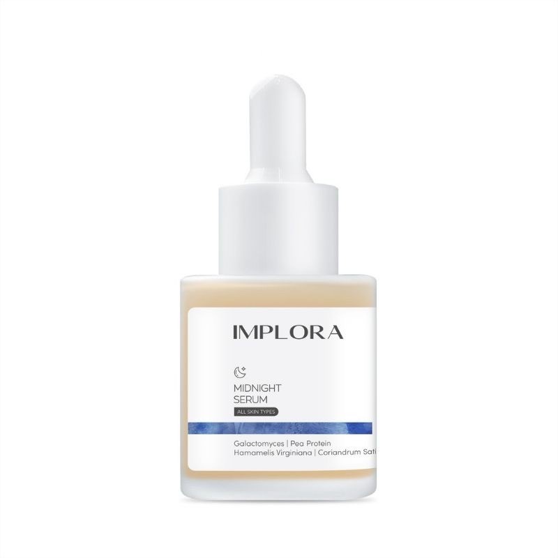 IMPLORA SERUM WAJAH - FACE SERUM PEELING ACNE MIDNIGHT LUMINOUS SERUM